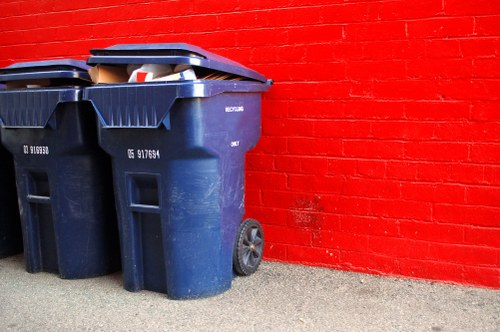 Construction site cleanup with waste clearance services in Gunnersbury